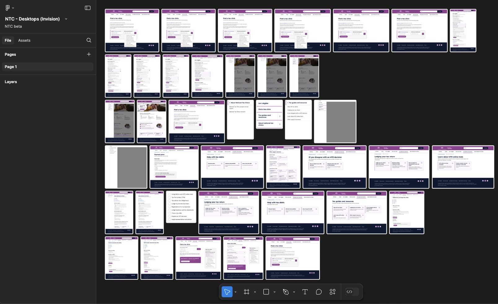 Brand and experience concepts taken into round 1 discovery user research.